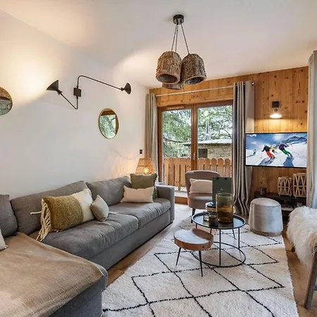 4 A La Ferme Des Lanches Au Praz Апартаменты Куршевель
