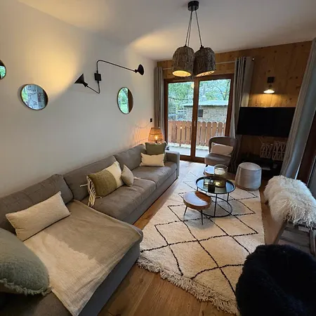 4 A La Ferme Des Lanches Au Praz Апартаменты