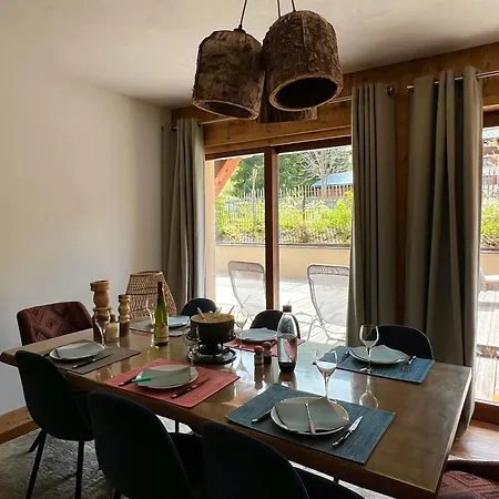 4 A La Ferme Des Lanches Au Praz Апартаменти *